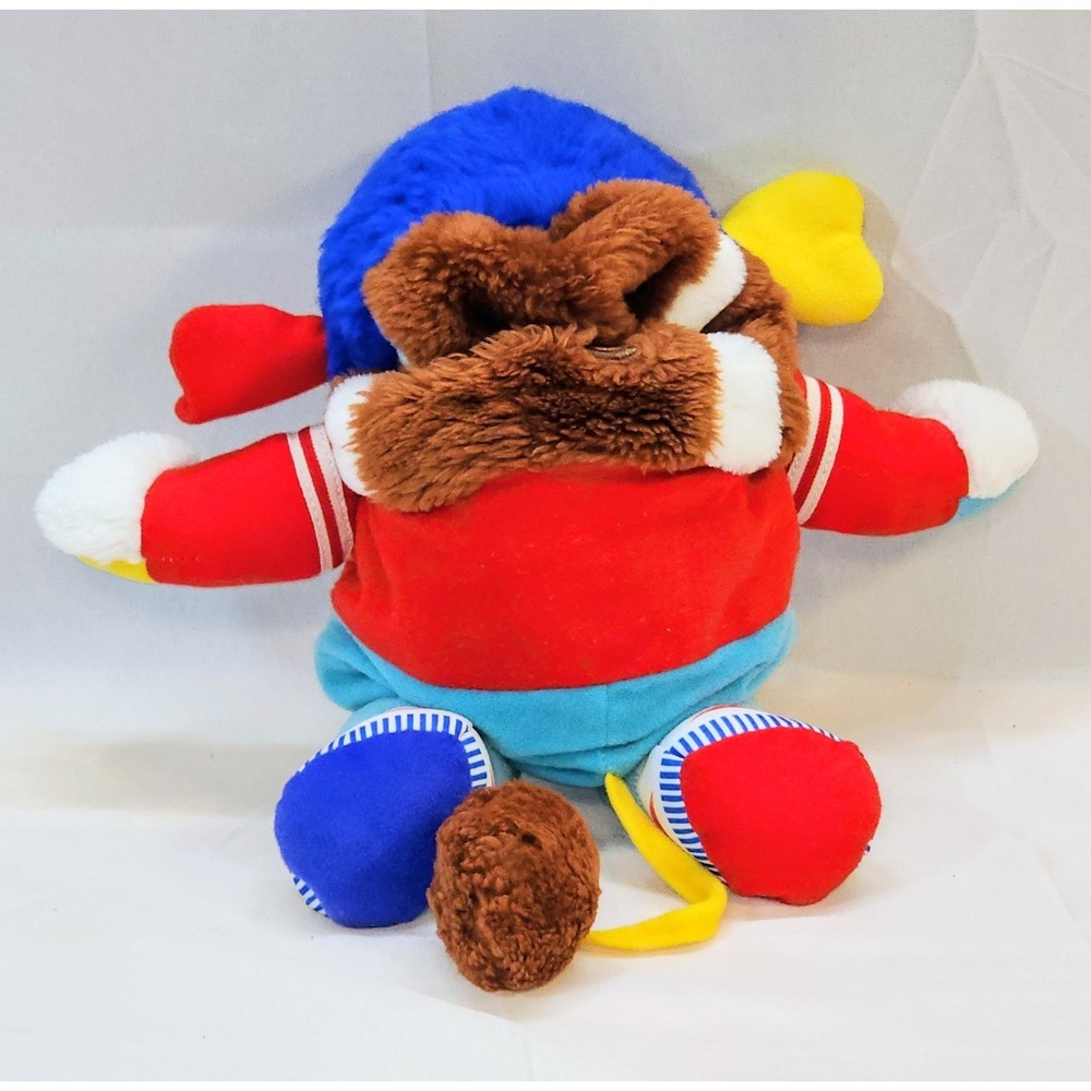 🔥 1986 Mattel Sports Popples Touch Down #16 Football 11" Plush 🔥 - Picture 3 of 5